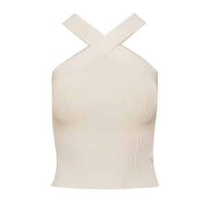 Aritzia Babaton Sculpt Knit Criss Cross Tank